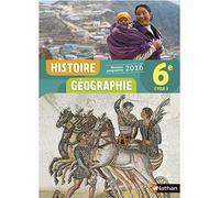 Histoire Géographie 6è 2016 - Manuel élève