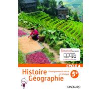 Histoire Géographie EMC 5e élève bimanuel (Histoire/géo/éduc civ collège)