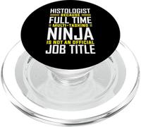 Histologist Multi Tasking Ninja Histology Technician Apparel PopSockets PopGrip for MagSafe