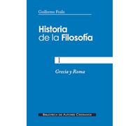 Historia de la filosofía. I: Grecia y Roma: 160 (NORMAL)