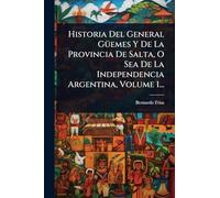 Historia Del General Güemes Y De La Provincia De Salta, O Sea De La Independencia Argentina, Volume 1...