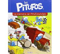 Historias de pitufos. La gran carrera de pitufomóviles