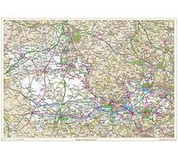 Historic Berkshire County Map-Paper