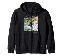 Historic Bigfoot Photography Patty the Bigfoot Zip Hoodie