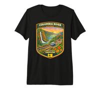Historic Columbia River Highway Oregon Pacific Northwest Premium T-Shirt
