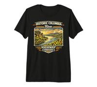 Historic Columbia River Oregon Pacific Northwest Premium T-Shirt