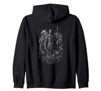 Historic General Hannibal Barca Carthage Elephant Zip Hoodie