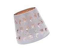 Historic Metal Lamp Shade Deplete Plan Permanent Iron Light Protect for Table Floor Desk Deck Empty Metal Lightshade Traditional Industrial