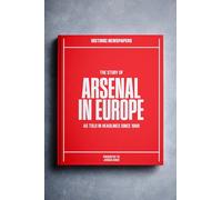 Historic Newspapers Personalised Arsenal in Europe Football History Book Gift with Name on Cover
