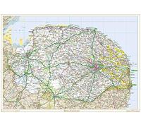 Historic Norfolk County Map-Plastic Coated