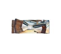 Historic Old Tower Bridge London Baby bow headband, a hair accessory for newborns and infants, suitable for babies 0-6 months old