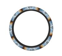 Historic Old Tower Bridge London Print Practical Steering Wheel Cover Non-Slip Car Truck Cute Interior Accessory Daily Use