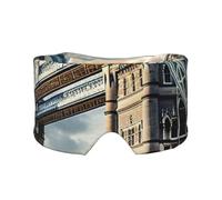 Historic Old Tower Bridge London Print Soft Eye and Ear Muffs for Adults Sleeping Protection Cover for Travel Nap Relief