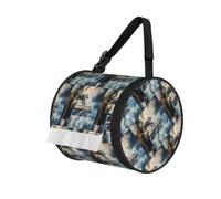 Historic Old Tower Bridge London Printed Portable Tissue Roll Case, Standard-Size Fit, Oxford Cloth for Wall Camping Backpack