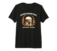 Historic Railroad Trail Lake Mead Nevada Hiking Premium T-Shirt