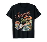 Historic Savannah Georgia Vintage Southern City T-Shirt