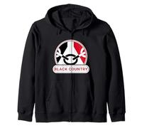 Historic West Midlands England Badge England History Flag Zip Hoodie