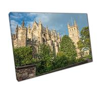 Historical Architecture Exeter Cathedral Devon England Wall Art Print On Canvas Picture For Home Office Decor 76x51cm (30x20In)
