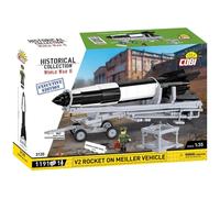 COBI 3120 V2 Rocket on Meiller Vehicle Executive Edition 1:35 Brick Model