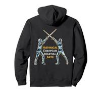 Historical European Martial Arts Fencing Duel Longsword Pullover Hoodie