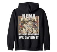 Historical European Martial Arts HEMA Martial Arts Zip Hoodie
