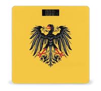 Historical Flag of Holy Roman Empire Digital Bathroom Scale for Body Weight LCD Display Tempered Glass Weighing Scales