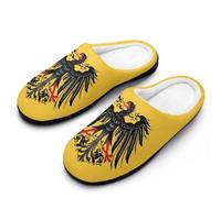 Historical Flag of Holy Roman Empire Women's Slippers Warm Soft House Shoes Winter Indoor And Outdoor 9-10(40-41)