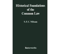 Historical Foundations of the Common Law