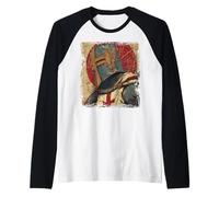 Historical Knights Templar Christian Crusade Warrior Raglan Baseball Tee