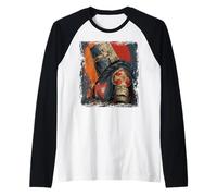 Historical Knights Templar Christian Crusade Warrior Raglan Baseball Tee