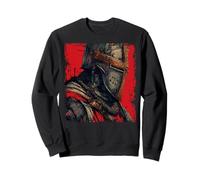 Historical knights templar christian crusade warrior Sweatshirt