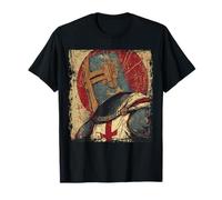 Historical Knights Templar Christian Crusade Warrior T-Shirt