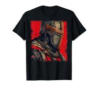 Historical Knights Templar Christian Crusade Warrior T-Shirt