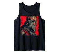 Historical Knights Templar Christian Crusade Warrior Tank Top