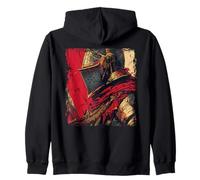 Historical knights templar christian crusade warrior Zip Hoodie