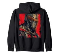 Historical knights templar christian crusade warrior Zip Hoodie
