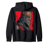 Historical knights templar christian crusade warrior Zip Hoodie
