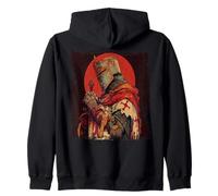 Historical knights templar christian crusade warrior Zip Hoodie