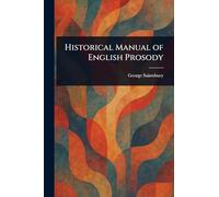 Historical Manual of English Prosody