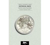 Historical Maps: Label & Sticker Book (Multilingual Edition)