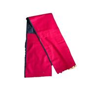HISTORICAL MART Langot Dark Red Native Loincloth Breechcloth for Pow Wow Regalia, Men's One Size, Red, Cotton, Machine Washable