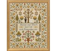 Historical Sampler Co. Wedding Sampler Cross Stitch