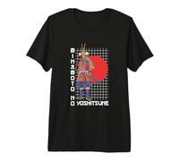 Historical Samurai - Minamoto no Yoshitsune Premium T-Shirt