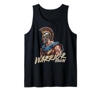 Historical Warrior Gladiator Spartan Greek Roman Vintage Tank Top