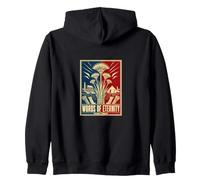 Historical Words Of Eternity Ruins Scrolls Zip Hoodie