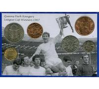 historicgiftsets Queens Park FC Rangers (QPR) Vintage League Cup Final Winners Retro Coin Present Display Gift Set 1967