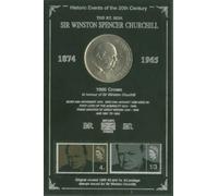 historicgiftsets Sir Winston Churchill Crown Coin & Stamp Present Display Gift Set 1965