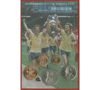 historicgiftsets Southampton FC (The Saints) Vintage FA Cup Final Winners Retro Coin Present Display Gift Set 1976
