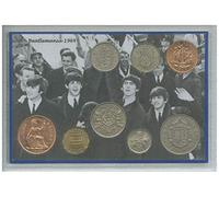 historicgiftsets The Beatles (Beatlemania) Vintage Music Legends Retro Coin Present Display Gift Set 1964