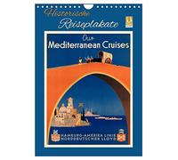 Historische Reiseplakate (Wandkalender 2024 DIN A4 hoch), CALVENDO Monatskalender